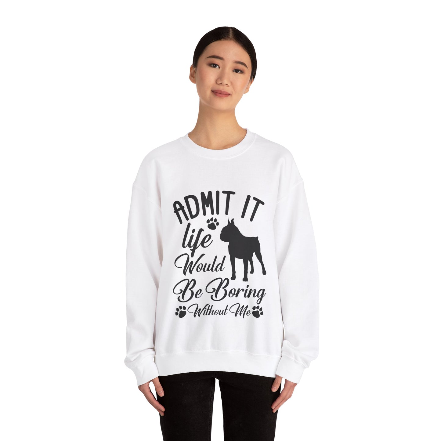 Milo - Unisex Sweatshirt for Boston Terrier lovers