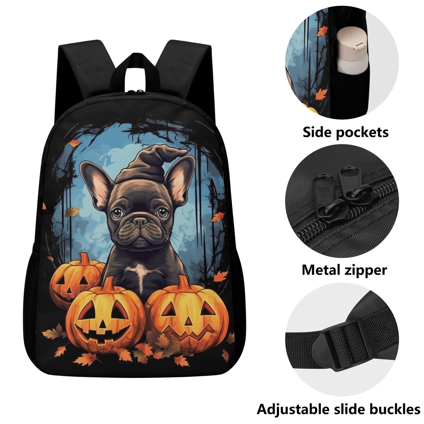 Halloween Time - 17 Inch Laptop Backpack