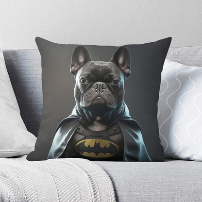 BatFrenchie - Double Side Printing Pillow Cover