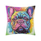 Adorable Frenchie Face - Pillow Cover