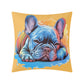 Lazy Frenchie  - Pillow Cover