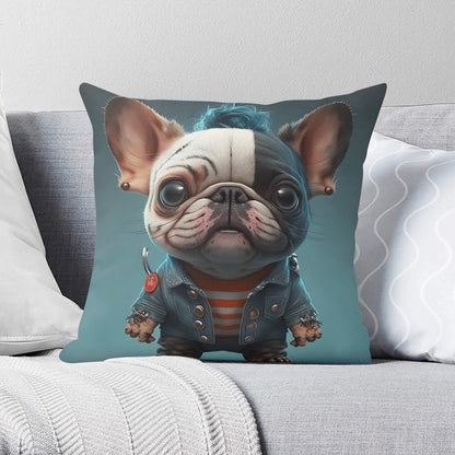 Chucky the frenchie - Pillow Cover