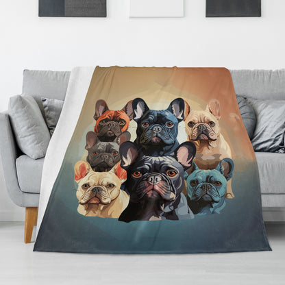 Couverture longue verticale en flanelle respirante, 4 tailles