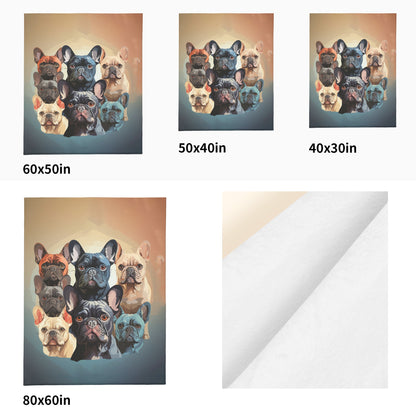 Couverture longue verticale en flanelle respirante, 4 tailles