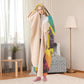 i love colors - Hooded Blanket