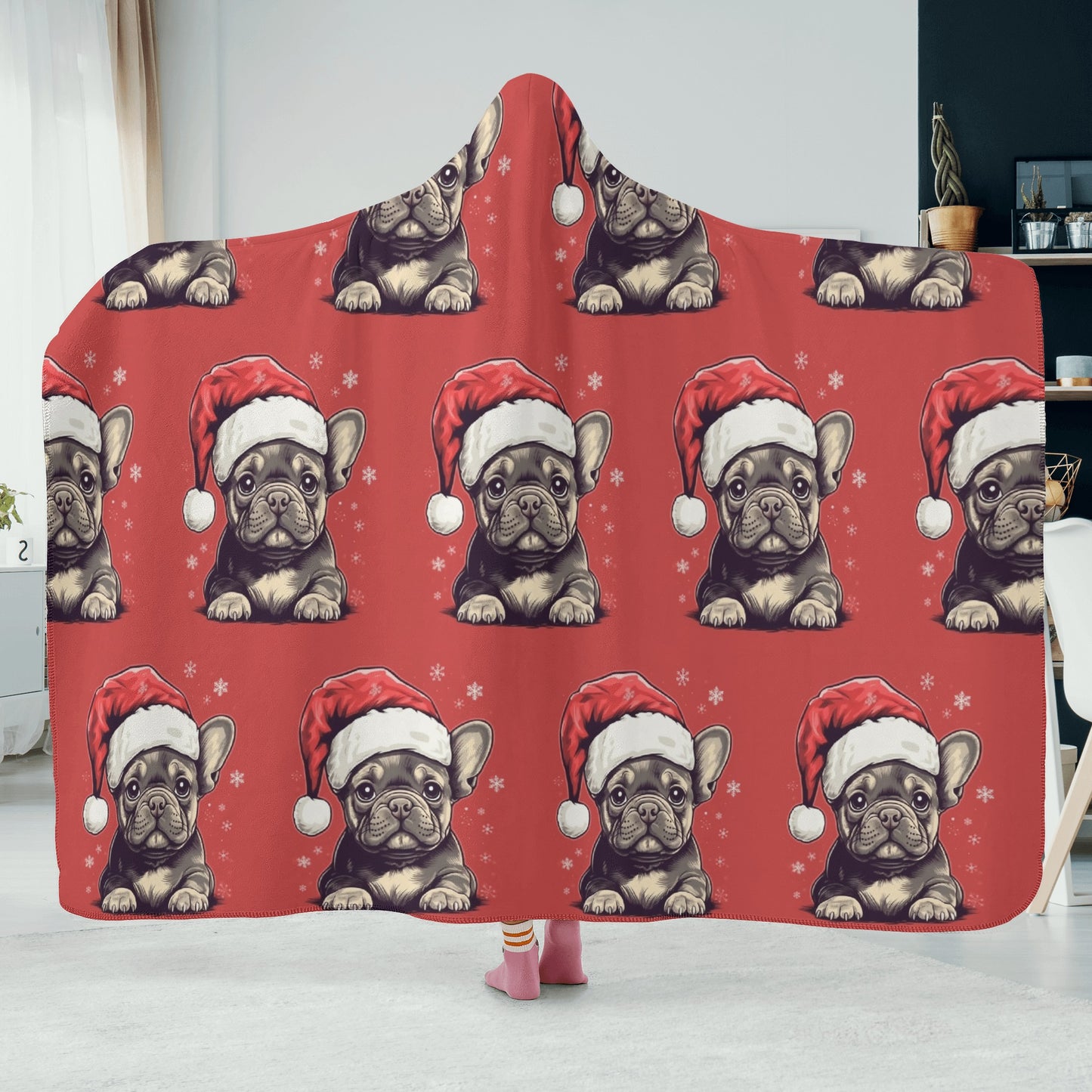 Santa Paw - Hooded Blanket