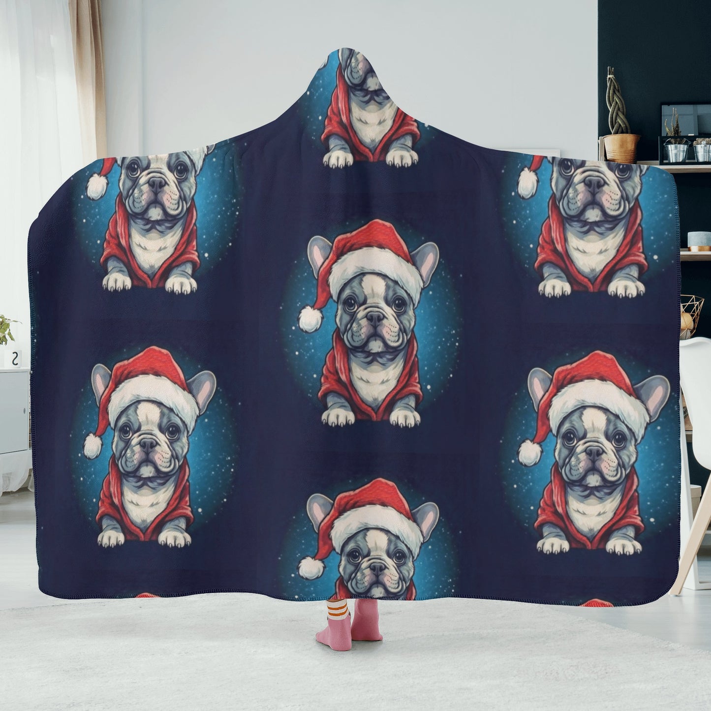 Christmas Vibes - Hooded Blanket