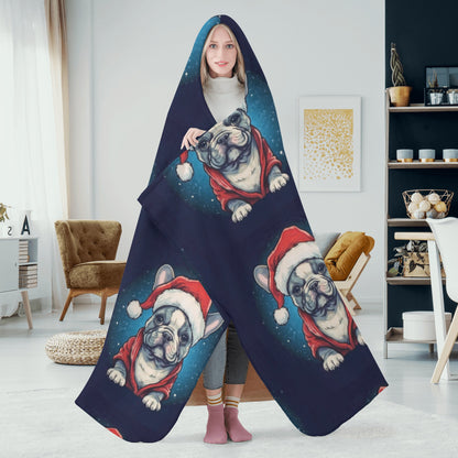 Christmas Vibes - Hooded Blanket