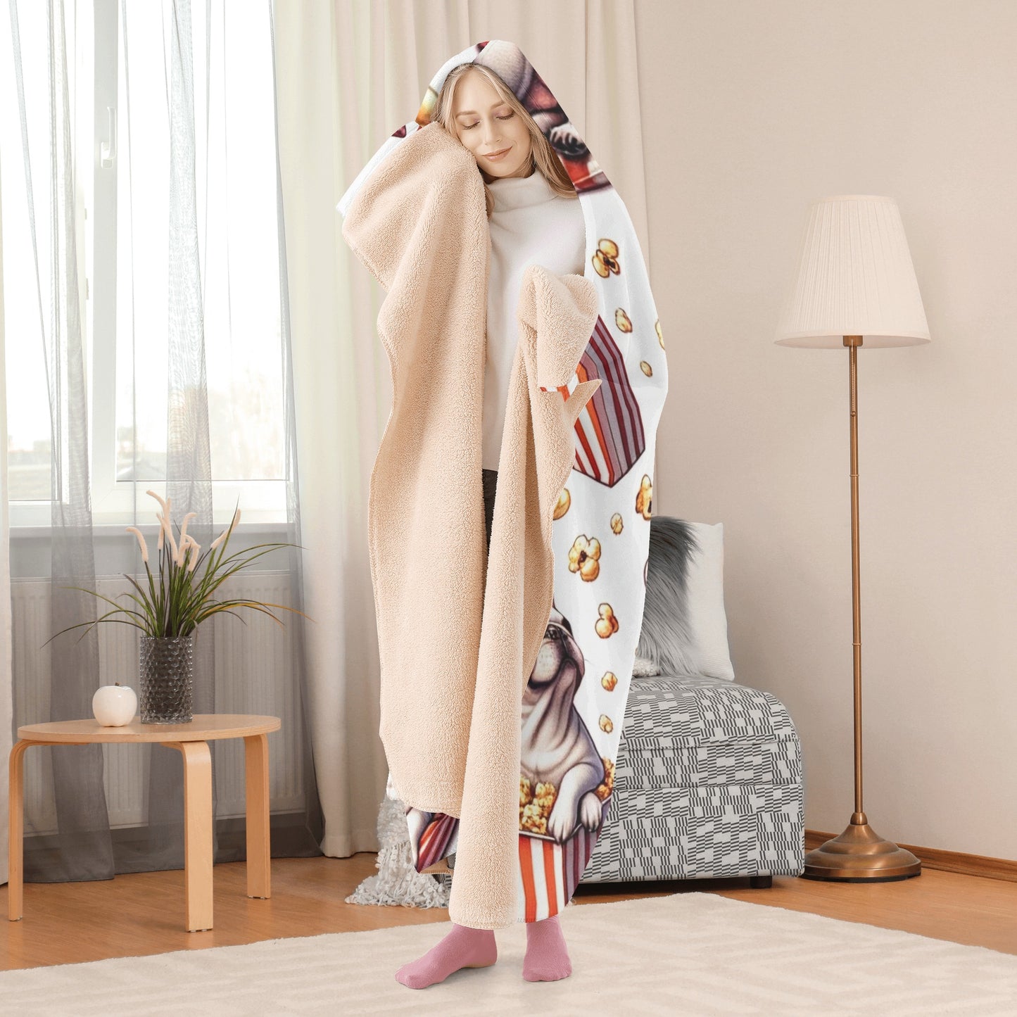 Lady - Hooded Blanket