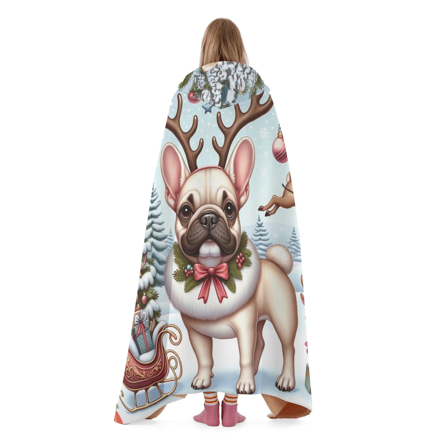 The deer - Hooded Blanket