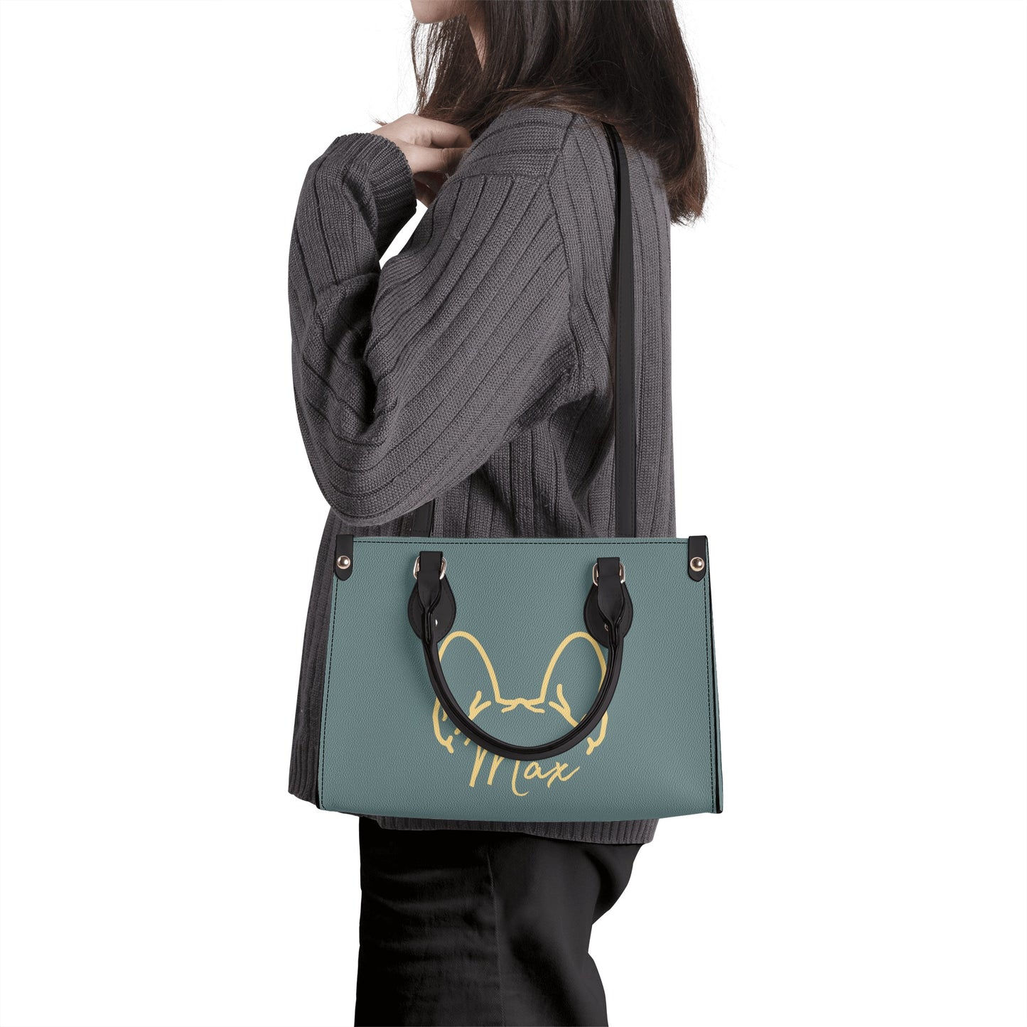 Paw Style - Custom Women Handbag with Frenchie name