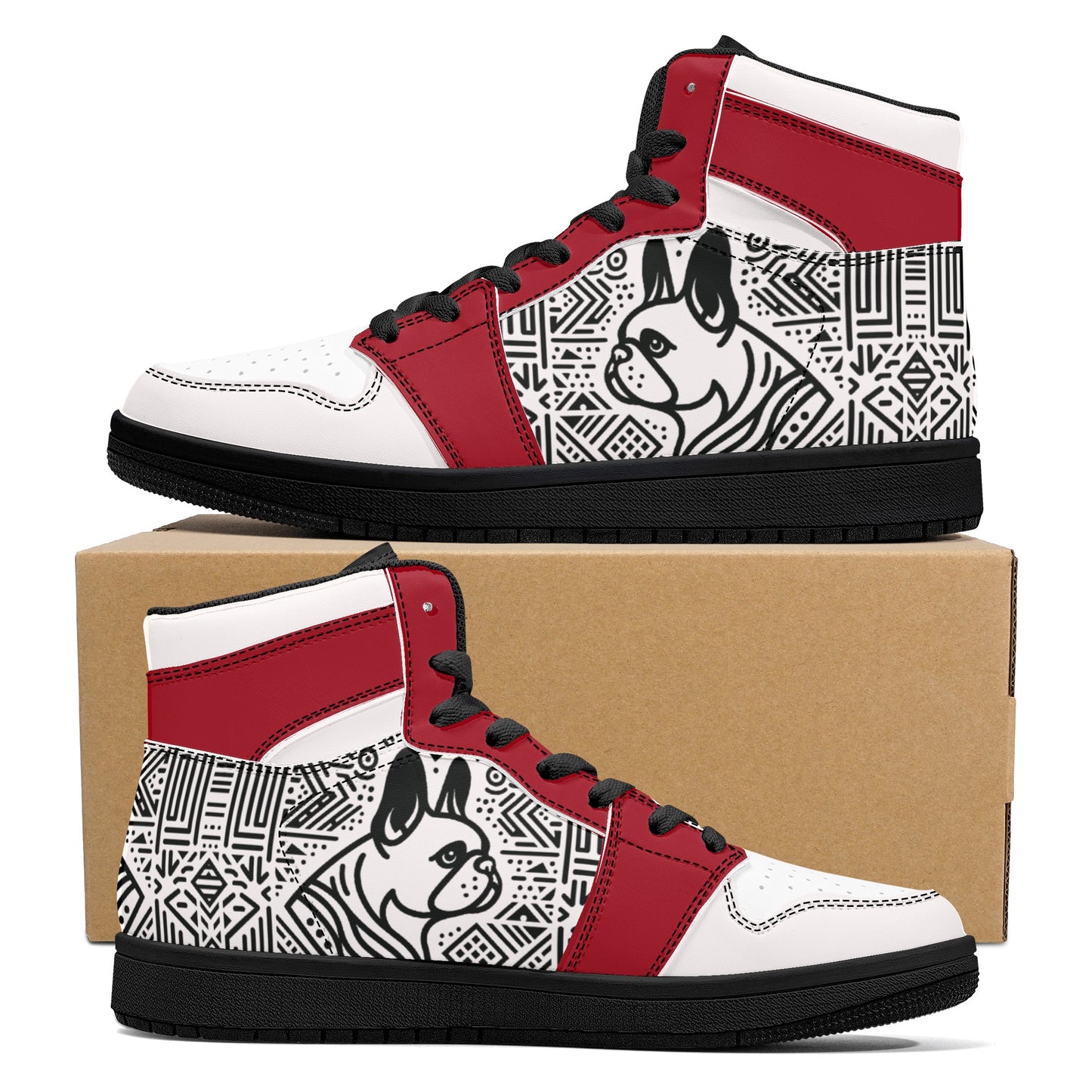Max -  High Top Leather Sneakers