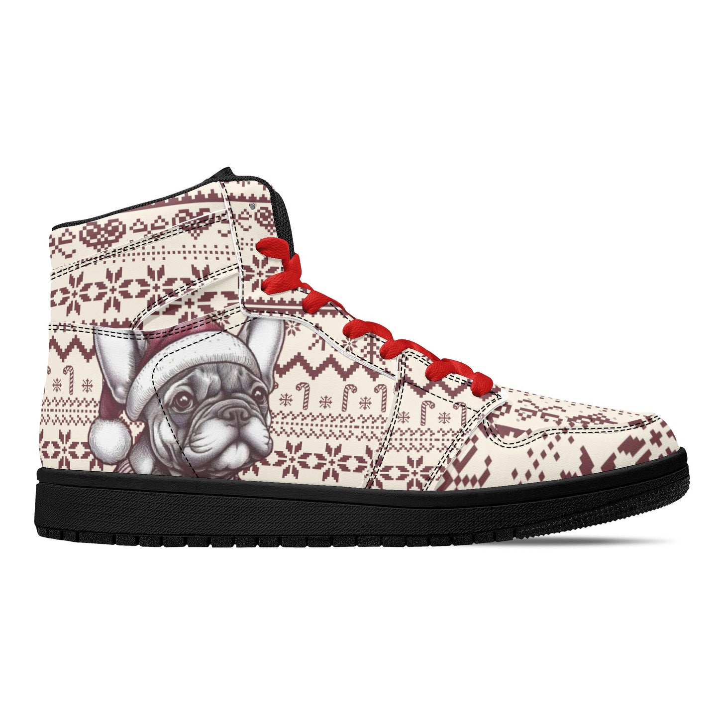 Coco -  High Top Leather Sneakers