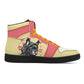 Lola -  High Top Leather Sneakers