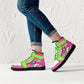 Princess -  High Top Leather Sneakers