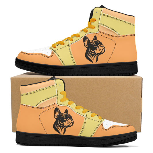 Leo -  High Top Leather Sneakers
