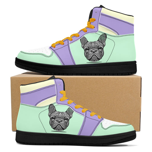 Teddy -  High Top Leather Sneakers
