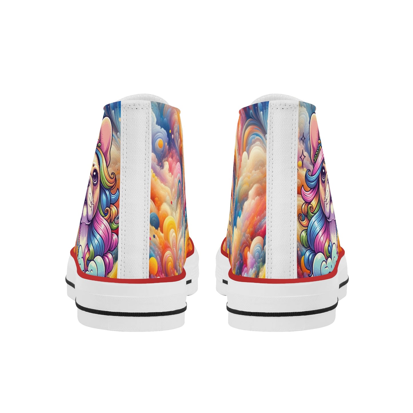 Unicorn vibes - Classic High Top Canvas Shoes