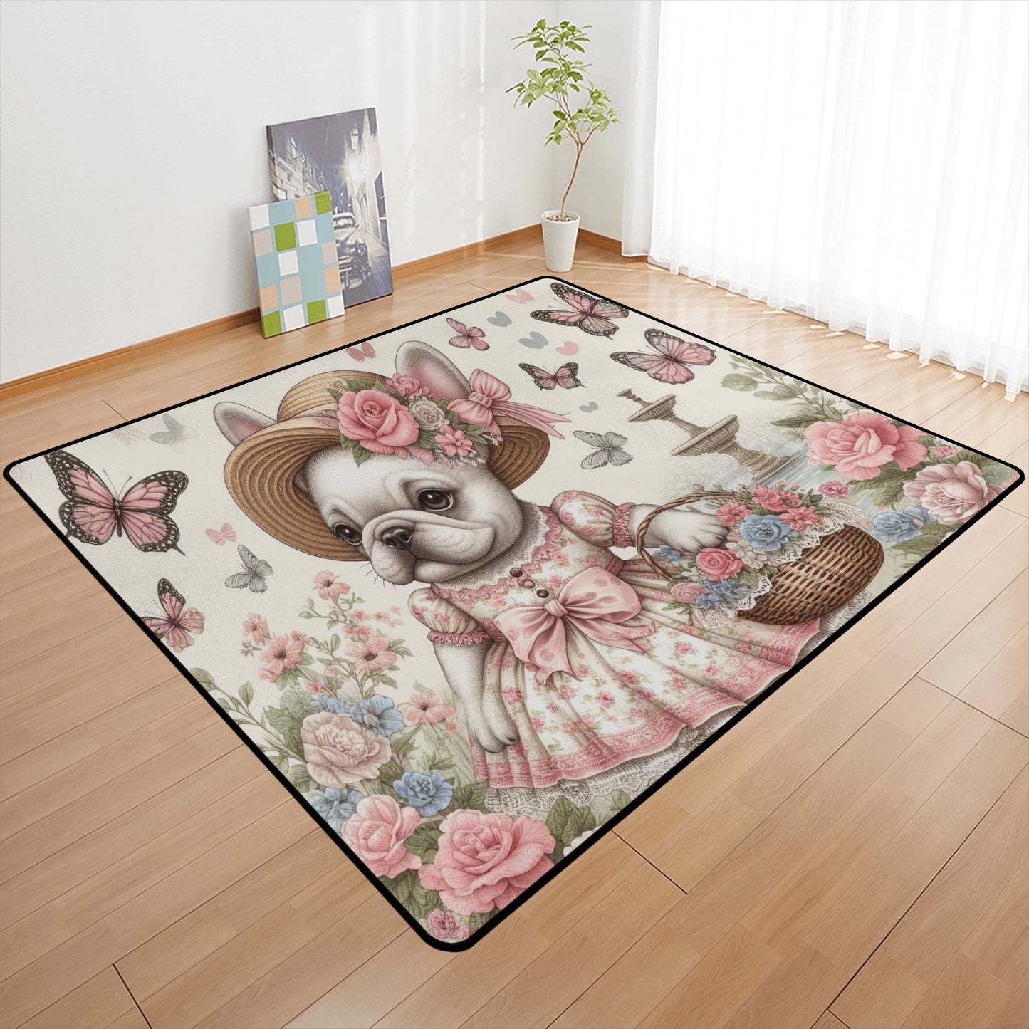 Lady - Living Room Carpet Rug