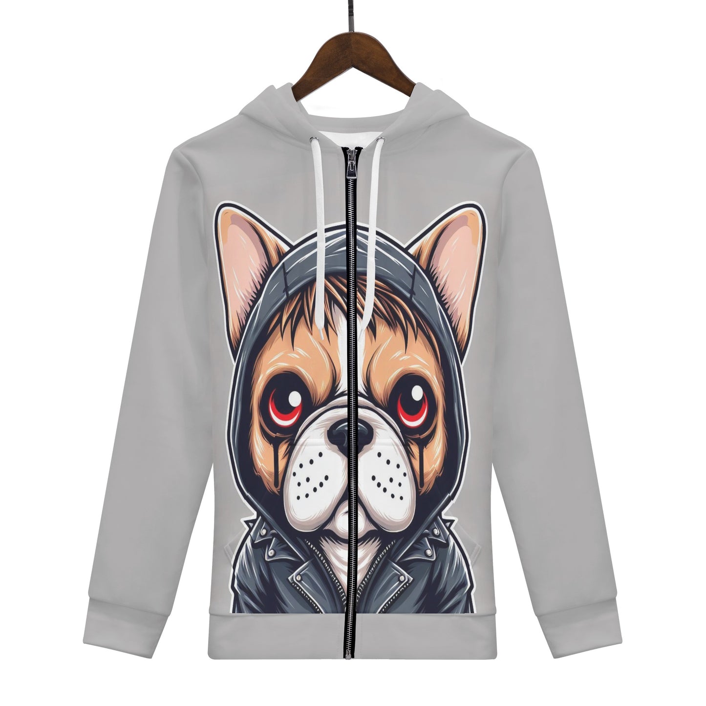 Oliver - All Over Print Zip Up Hoodie