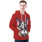 Archie - All Over Print Zip Up Hoodie