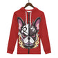Archie - All Over Print Zip Up Hoodie