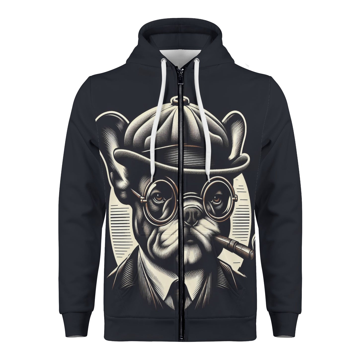Molly - All Over Print Zip Up Hoodie