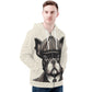 Coco - All Over Print Zip Up Hoodie