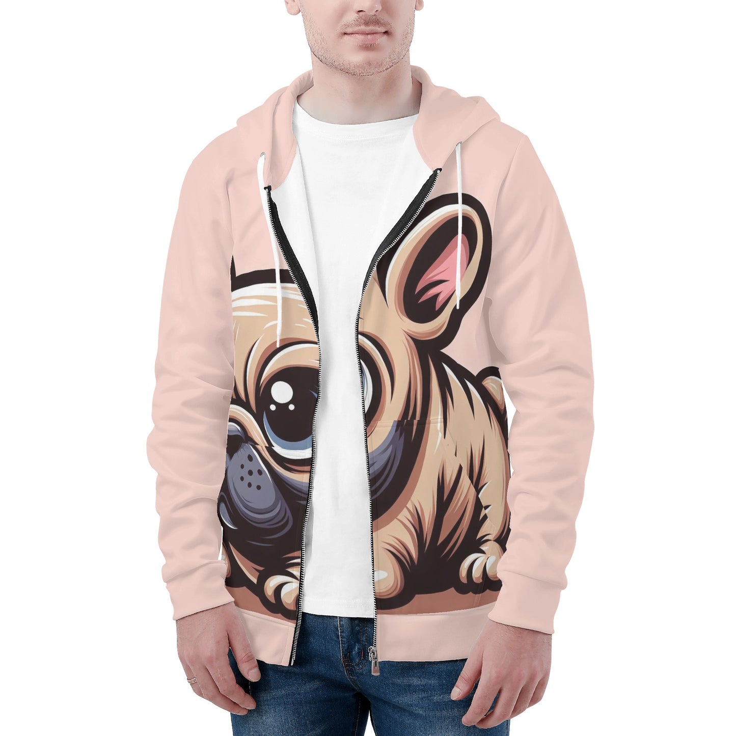 Piper - All Over Print Zip Up Hoodie