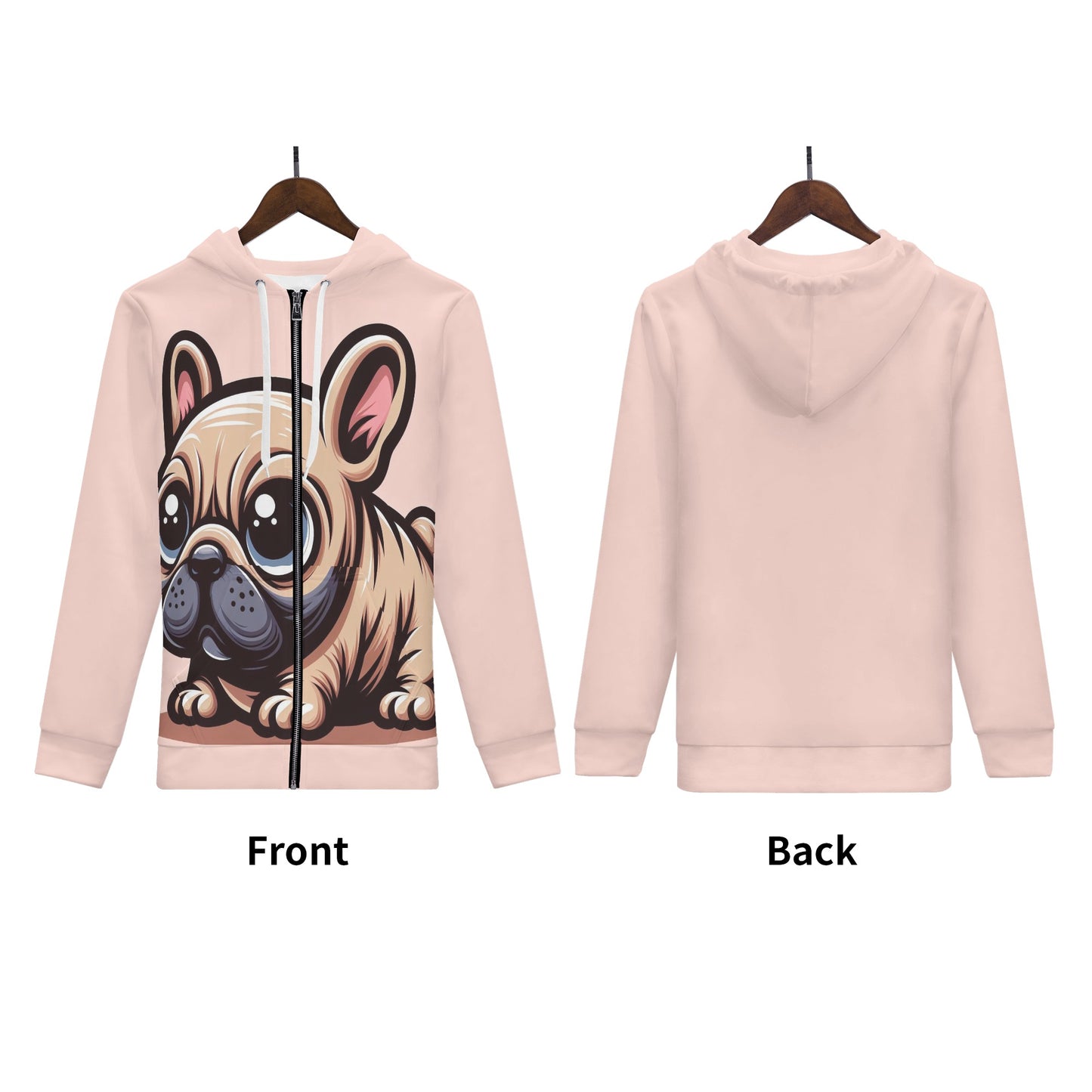 Piper - All Over Print Zip Up Hoodie