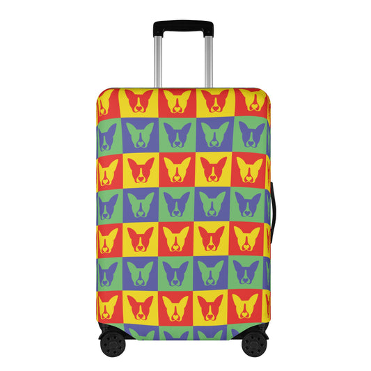 Apollo - Luggage Cover for Boston Terrier lovers