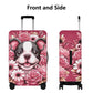 Lacey - Luggage Cover for Boston Terrier lovers