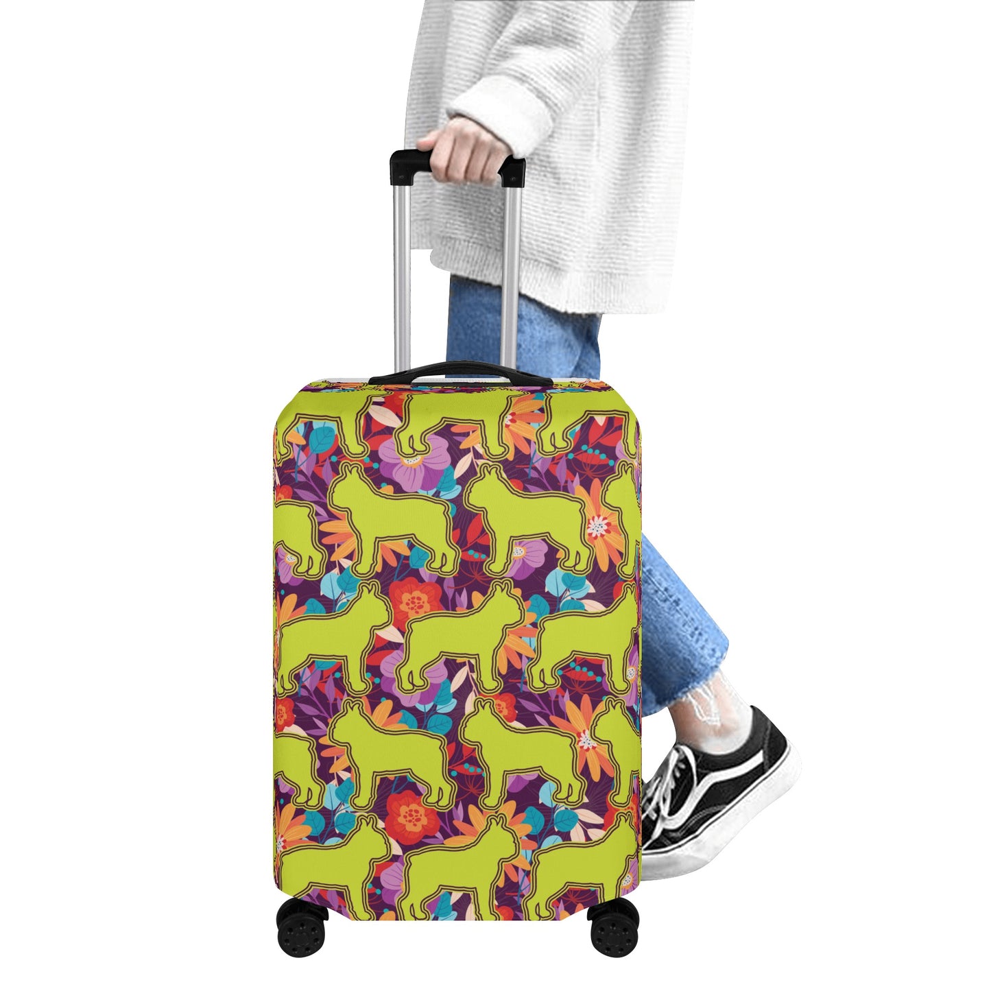 Lexi - Luggage Cover for Boston Terrier lovers
