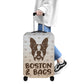 Bear - Luggage Cover for Boston Terrier lovers