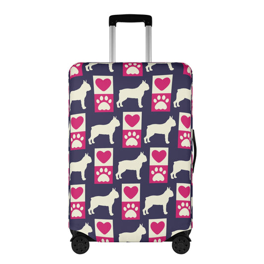 Rusty - Luggage Cover for Boston Terrier lovers