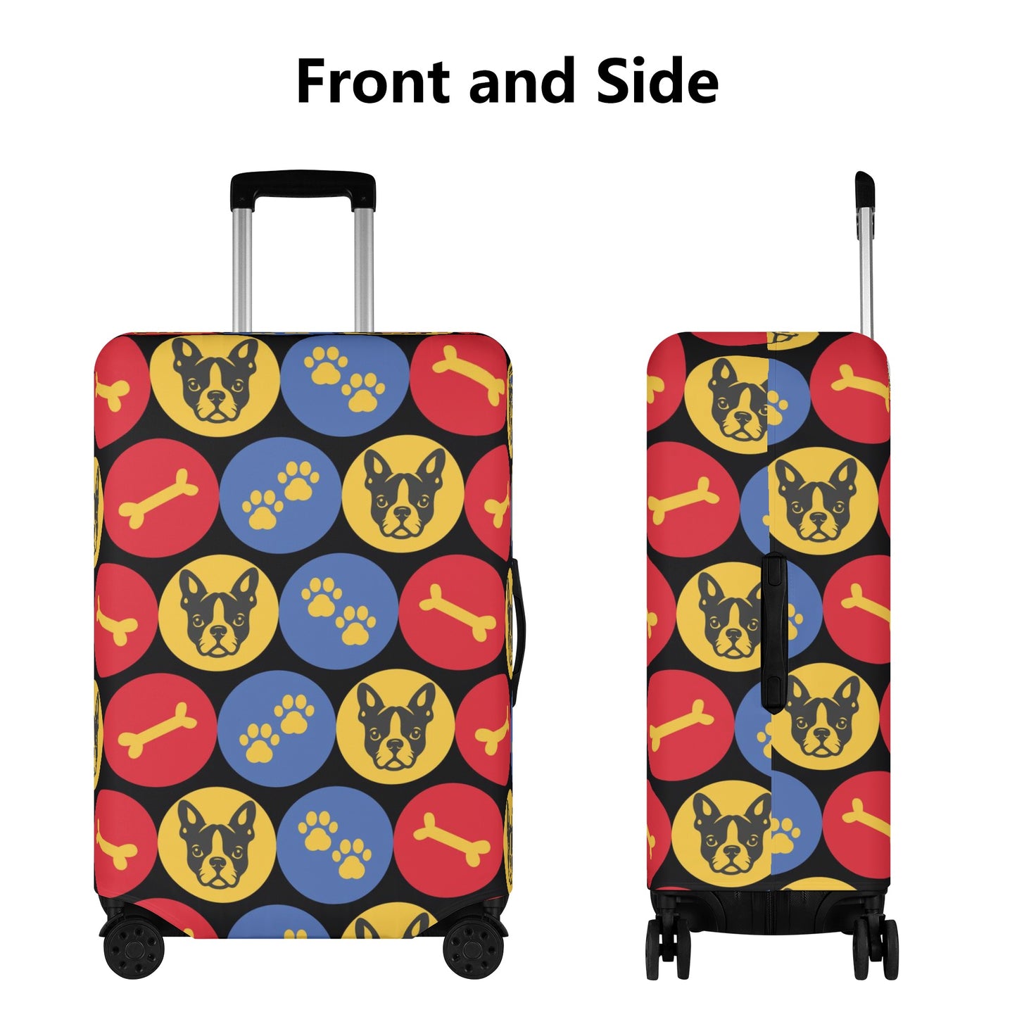 Tyson - Luggage Cover for Boston Terrier lovers