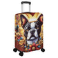 Reggie - Luggage Cover for Boston Terrier lovers
