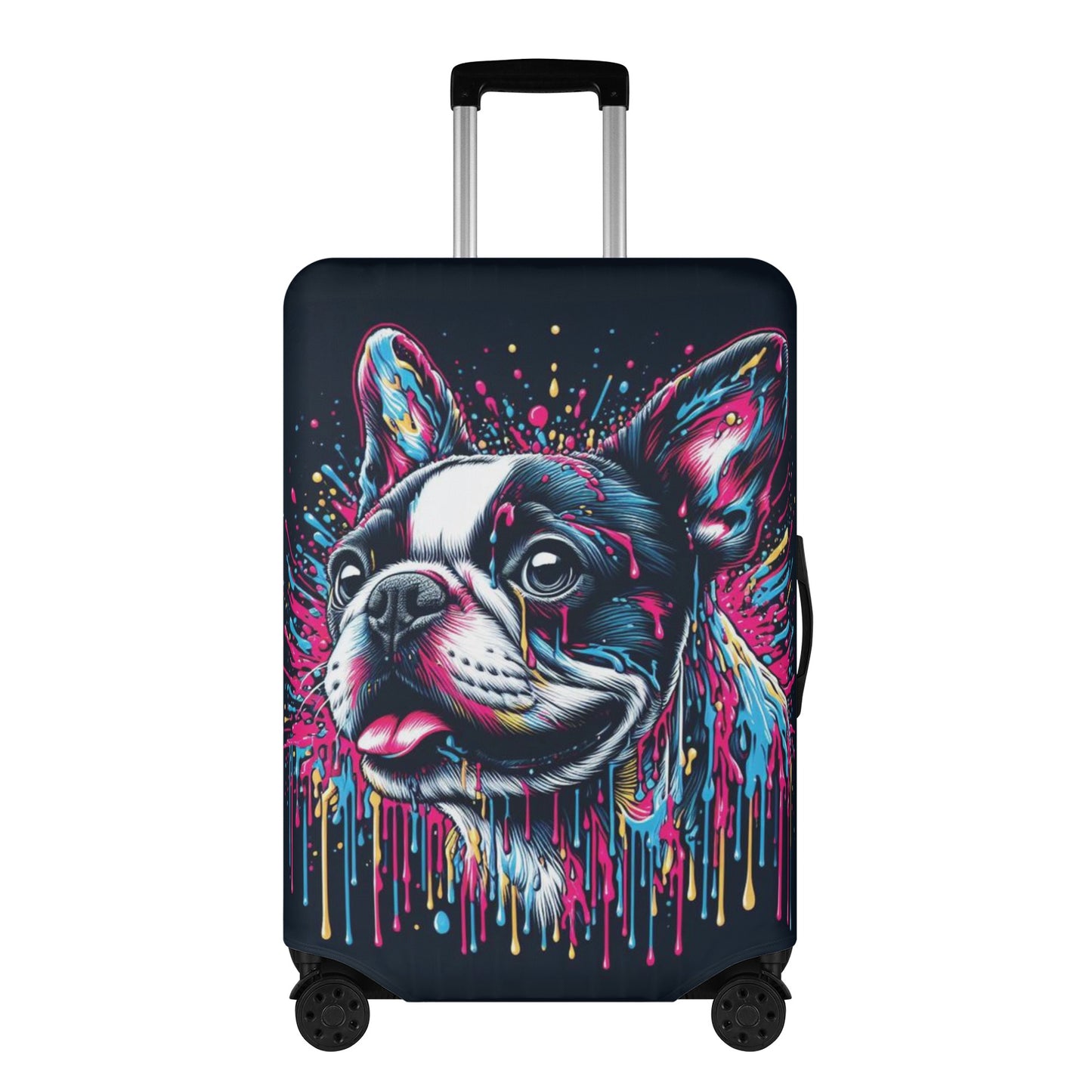 Sam - Luggage Cover for Boston Terrier lovers