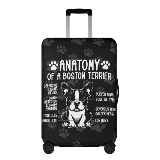 Ginger - Luggage Cover for Boston Terrier lovers