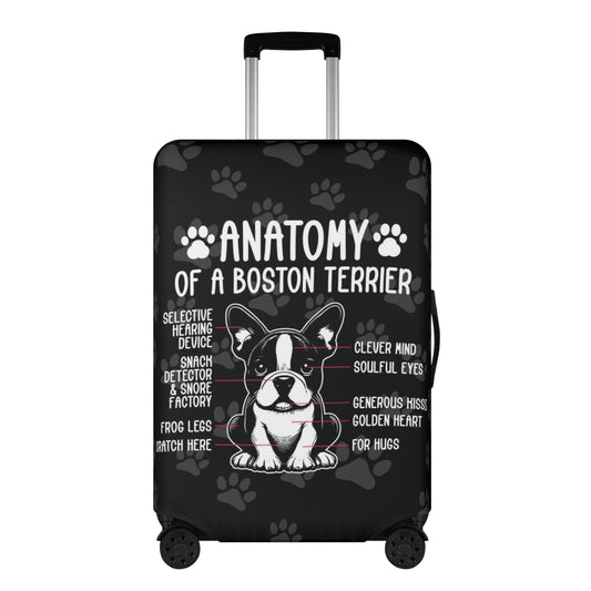 Ginger - Funda de equipaje para los amantes del Boston Terrier