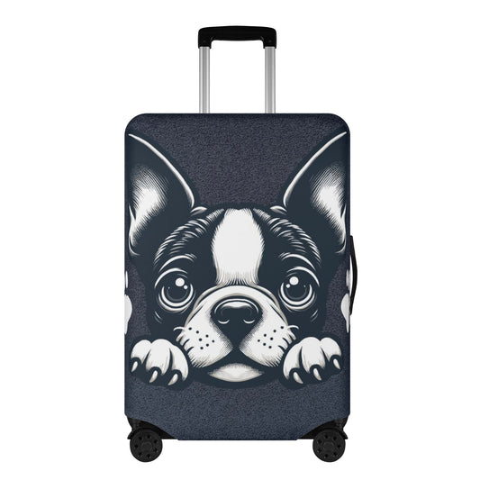 Roscoe - Luggage Cover for Boston Terrier lovers