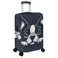 Roscoe - Luggage Cover for Boston Terrier lovers