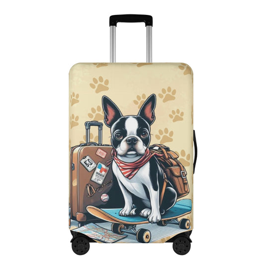 Birdie - Luggage Cover for Boston Terrier lovers