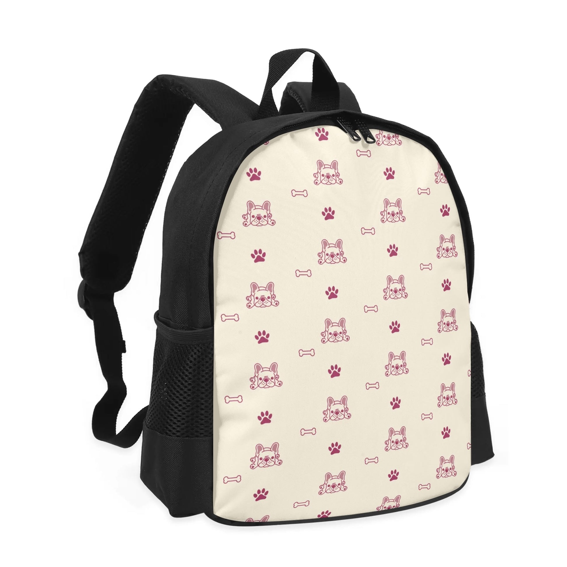 French Bulldog 13-Inch Kids School Backpack French Bulldog 13-Inch Kids School Backpack