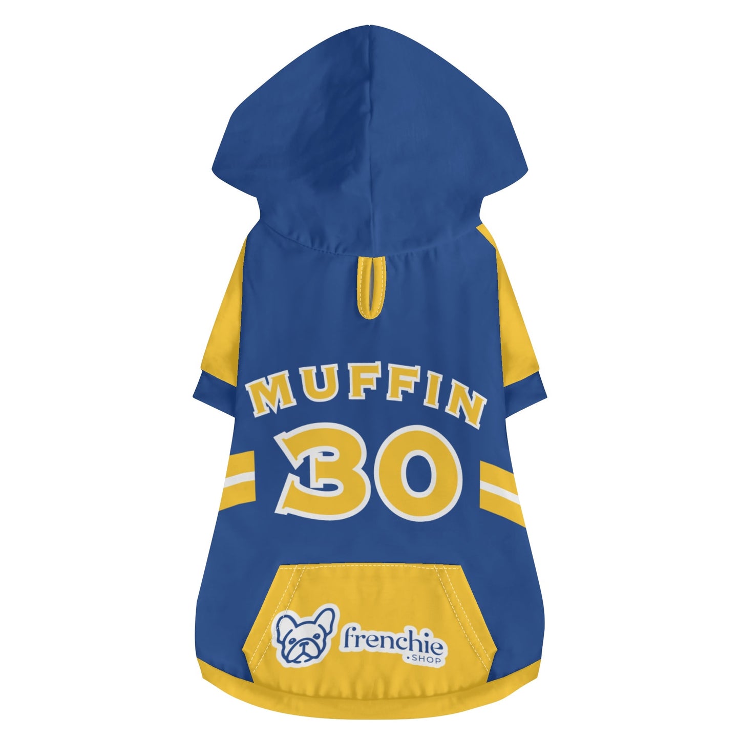 Customizable French Bulldog Hoodies with Your Pet’s Name & Number | Frenchie Shop Original