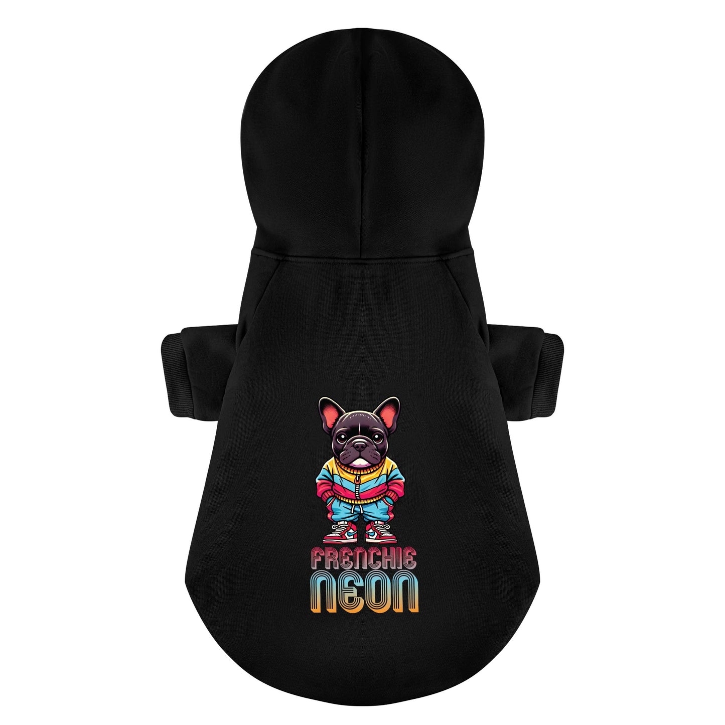 Frenchie Neon - Personalized French Bulldog Hoodies with Funny Quotes – Stylish, Cozy, and Premium 100% Cotton
