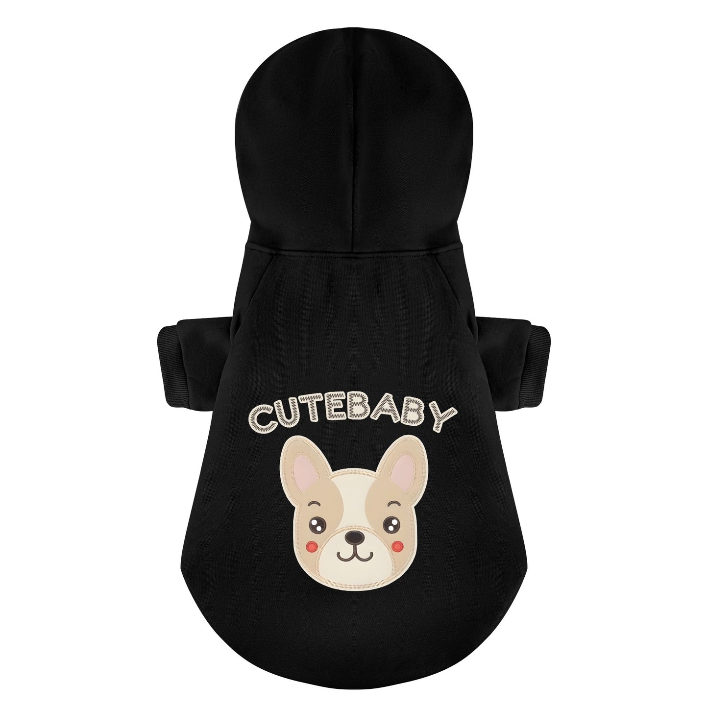 CUTEBABY - Personalized French Bulldog Hoodies with Funny Quotes – Stylish, Cozy, and Premium 100% Cotton