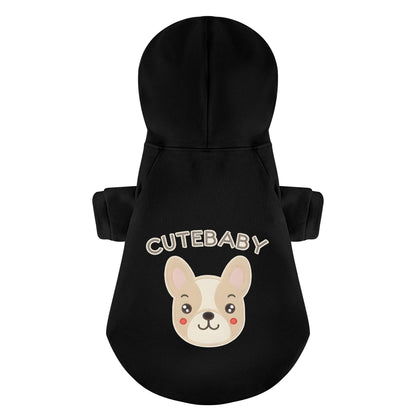 CUTEBABY - Personalized French Bulldog Hoodies with Funny Quotes – Stylish, Cozy, and Premium 100% Cotton