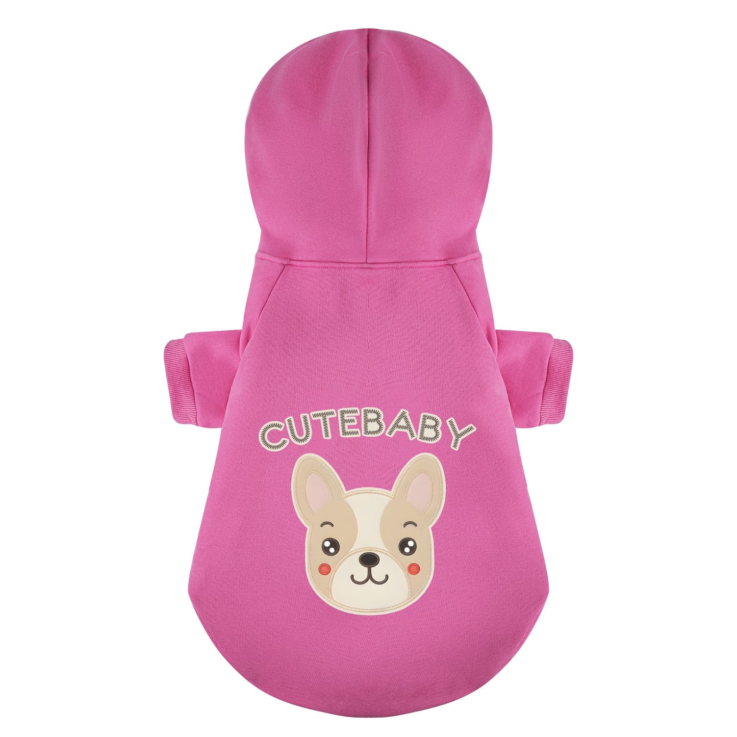 CUTEBABY - Personalized French Bulldog Hoodies with Funny Quotes – Stylish, Cozy, and Premium 100% Cotton