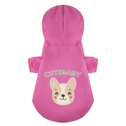 CUTEBABY - Personalized French Bulldog Hoodies with Funny Quotes – Stylish, Cozy, and Premium 100% Cotton